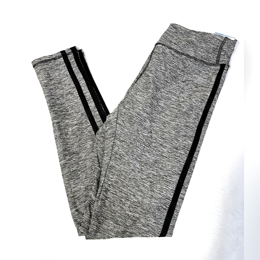Therapy Gray Side Striped Leggings